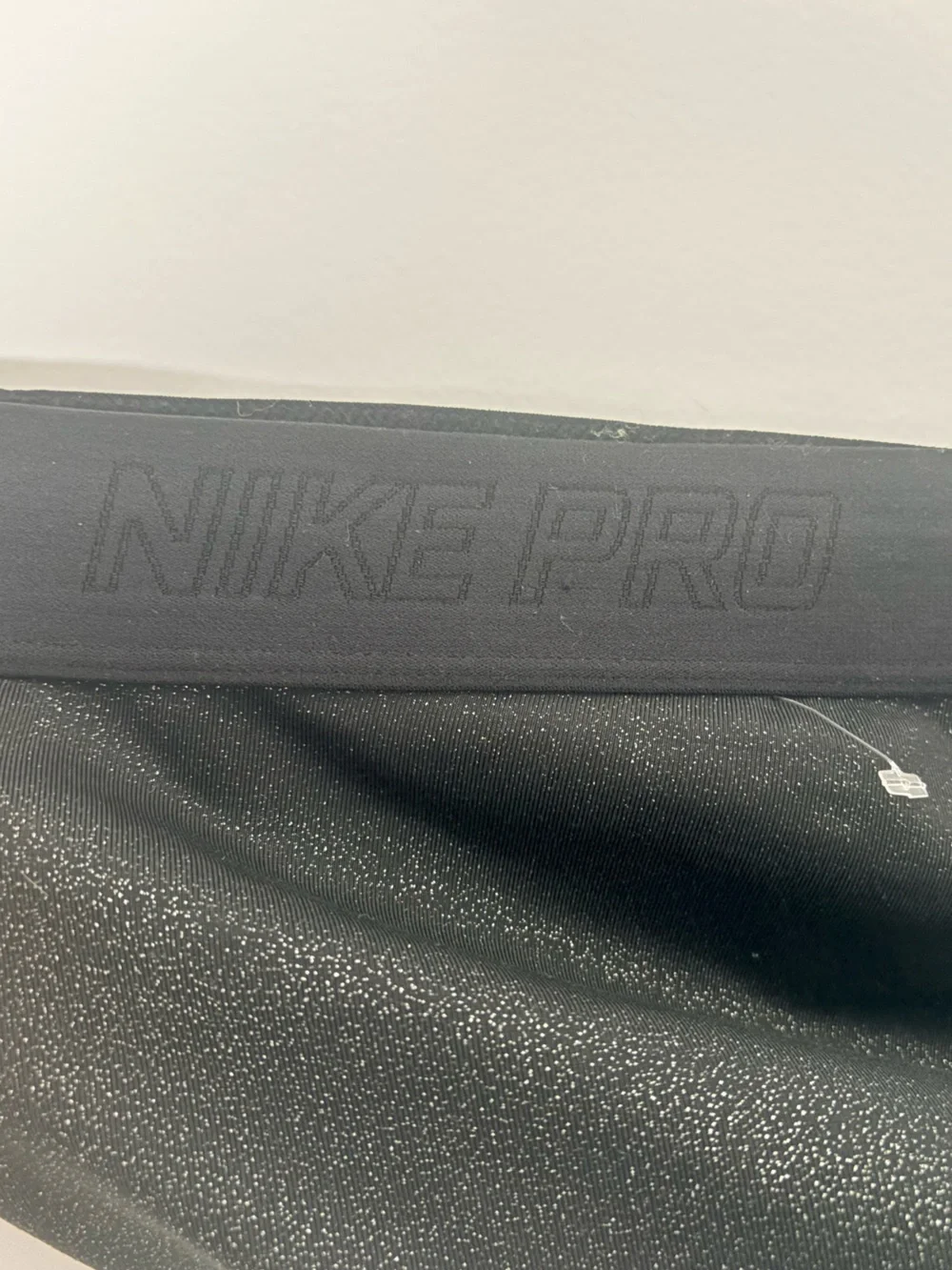 Nike Pro Black Leggings with Reflective Swoosh